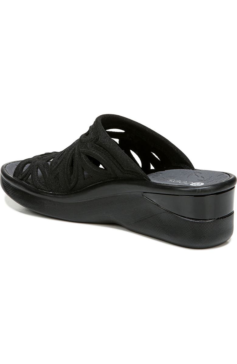 LifeStride Susie Slide Sandal, Alternate, color, Black Fabric