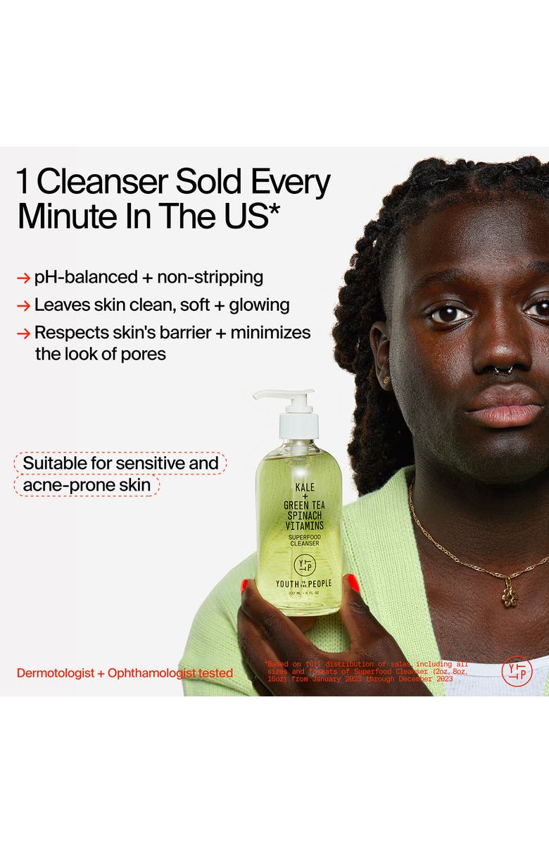 Youth to the People Fresh Starters Home & Away Cleanser Duo (Limited Edition) $55 Value, Alternate, color, 