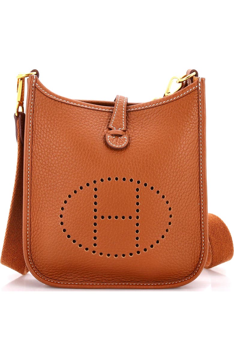 Pre-Owned Hermes Evelyne Bag Gen III Clemence TPM, Main, color, Gold