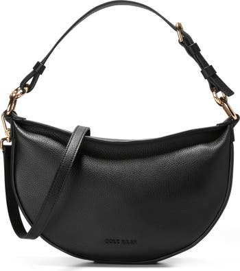 Elizabeth Raffia & Leather Crossbody Bag
