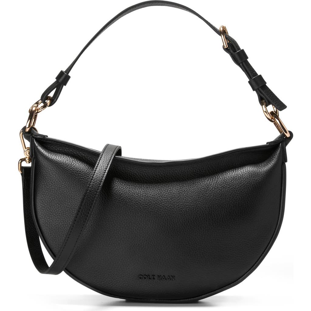 Cole Haan Elizabeth Raffia & Leather Crossbody Bag