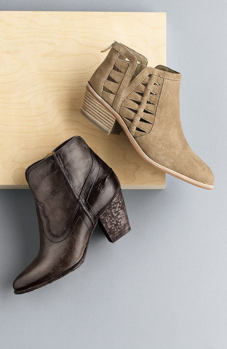 Vince Camuto 'Peera' Cutout Bootie, Alternate, color,