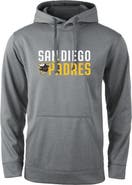 DUNBROOKE Men's Dunbrooke Heather Gray San Diego Padres Champion Pullover Hoodie