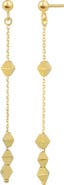 Bony Levy 14K Gold Prism Chain Drop Earrings