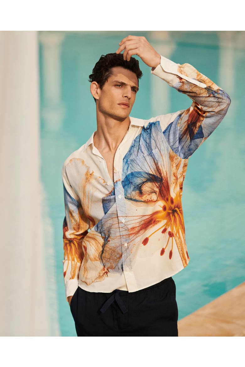 Grasmoor Relaxed-Fit Shirt, Alternate, color, White Sand
