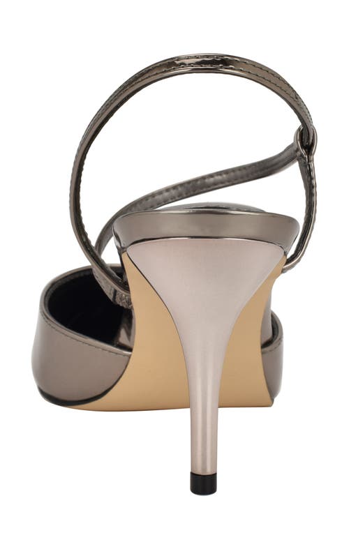 Calvin Klein Women's Cordera Pointy Toe Stiletto Pumps In Pewter