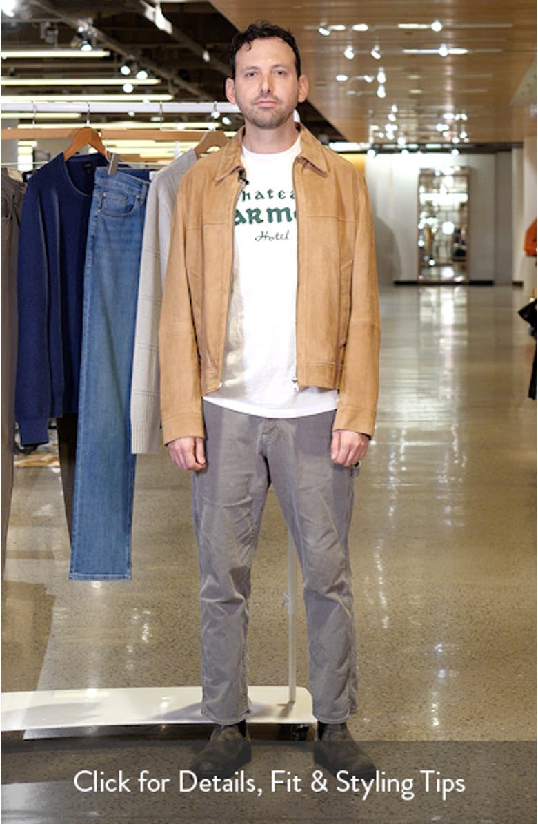 Malbano Goat Suede Jacket, sales video thumbnail