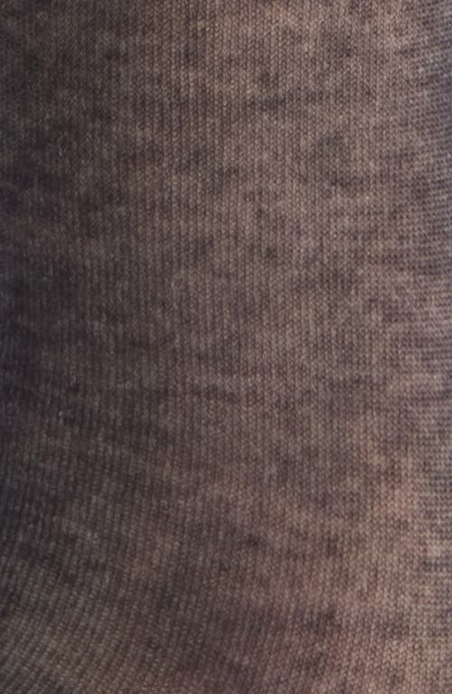 Nordstrom Sheer Crew Socks In Black