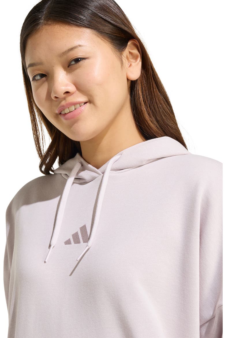 Printed 3-Stripe Hoodie, Alternate, color, ICE PURPLE/ MULTICOLOR