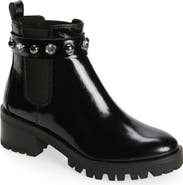KARL LAGERFELD PARIS Porshay Lug Sole Bootie