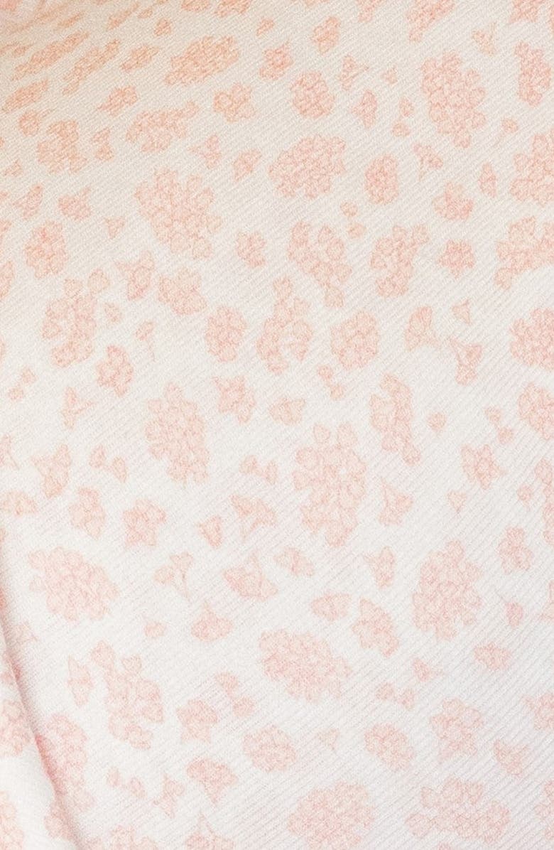 NoggiWear Floral Printed Wrap Footie, Alternate, color, Pink