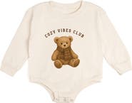 Sweet Wink Cozy Teddy Long Sleeve Romper