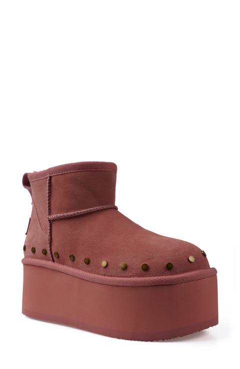 Shye Faux Fur Platform Bootie (Women)