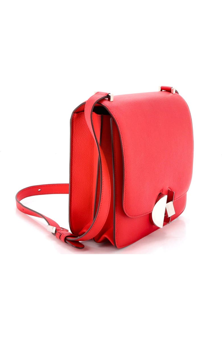 Pre-Owned Hermes 2002 Shoulder Bag Evercolor 20, Alternate, color, Rouge De Coeur