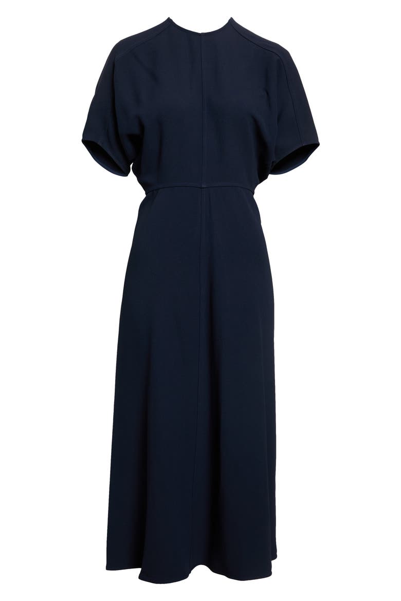 Eleanor Midi Dress, Alternate, color, INK