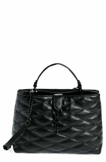 Rebecca Minkoff Edie Quilted Leather Top Handle Satchel