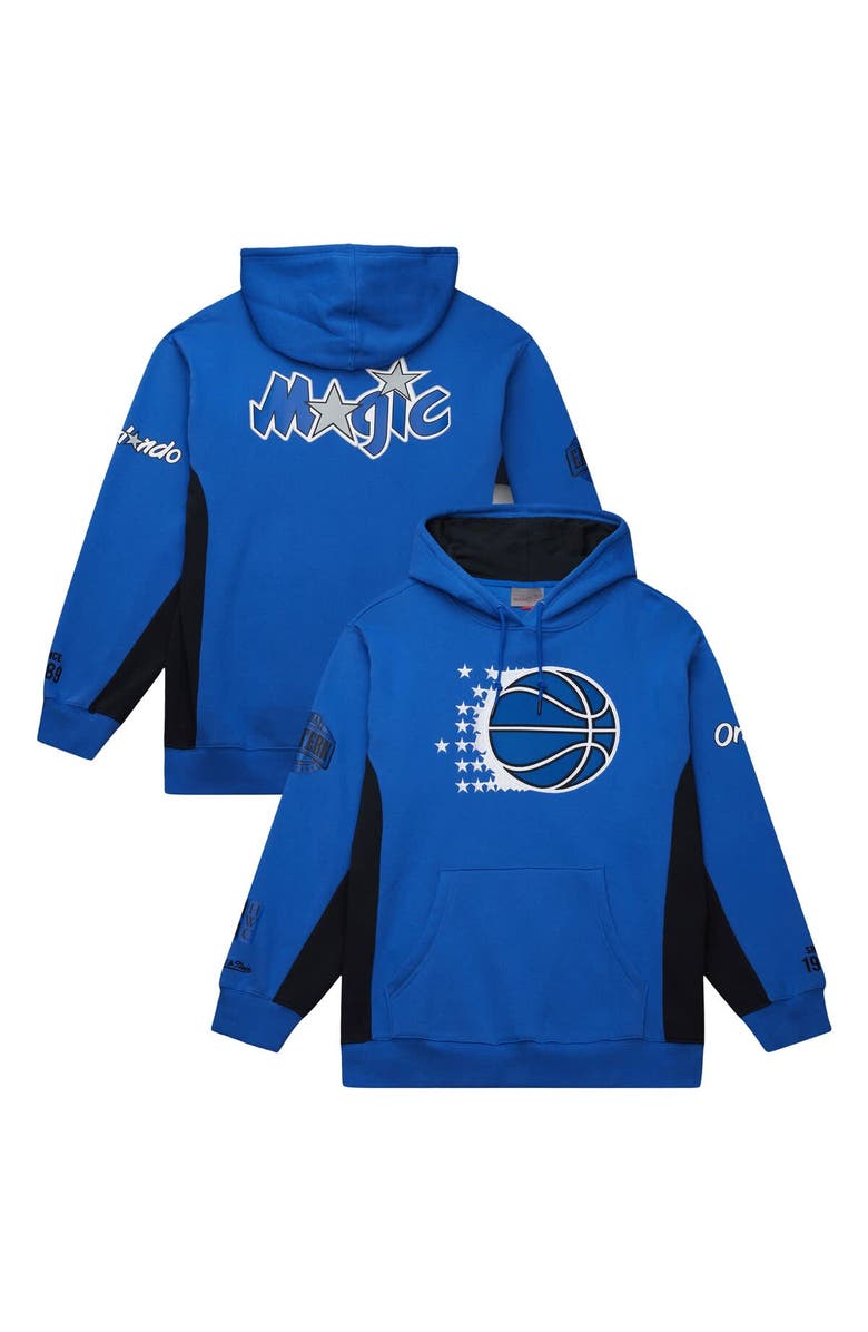 Mitchell & Ness Men's Mitchell & Ness Blue Orlando Magic Hardwood Classics Team Origins Fleece Pullover Hoodie, Alternate, color, Blue