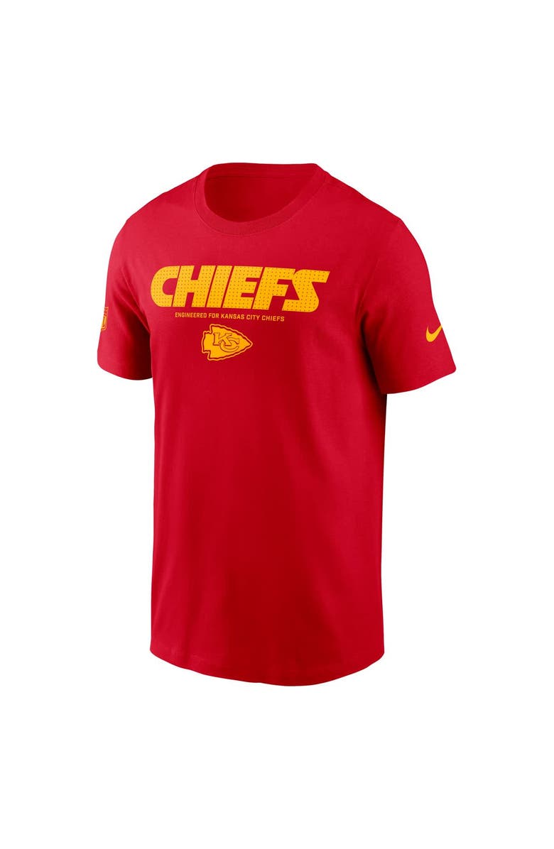 Nike Men's Nike Red Kansas City Chiefs Sideline Performance T-Shirt, Alternate, color, Red
