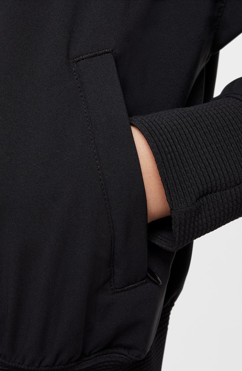 Nike Kids' Dri-FIT Jacket, Alternate, color, Black/ White