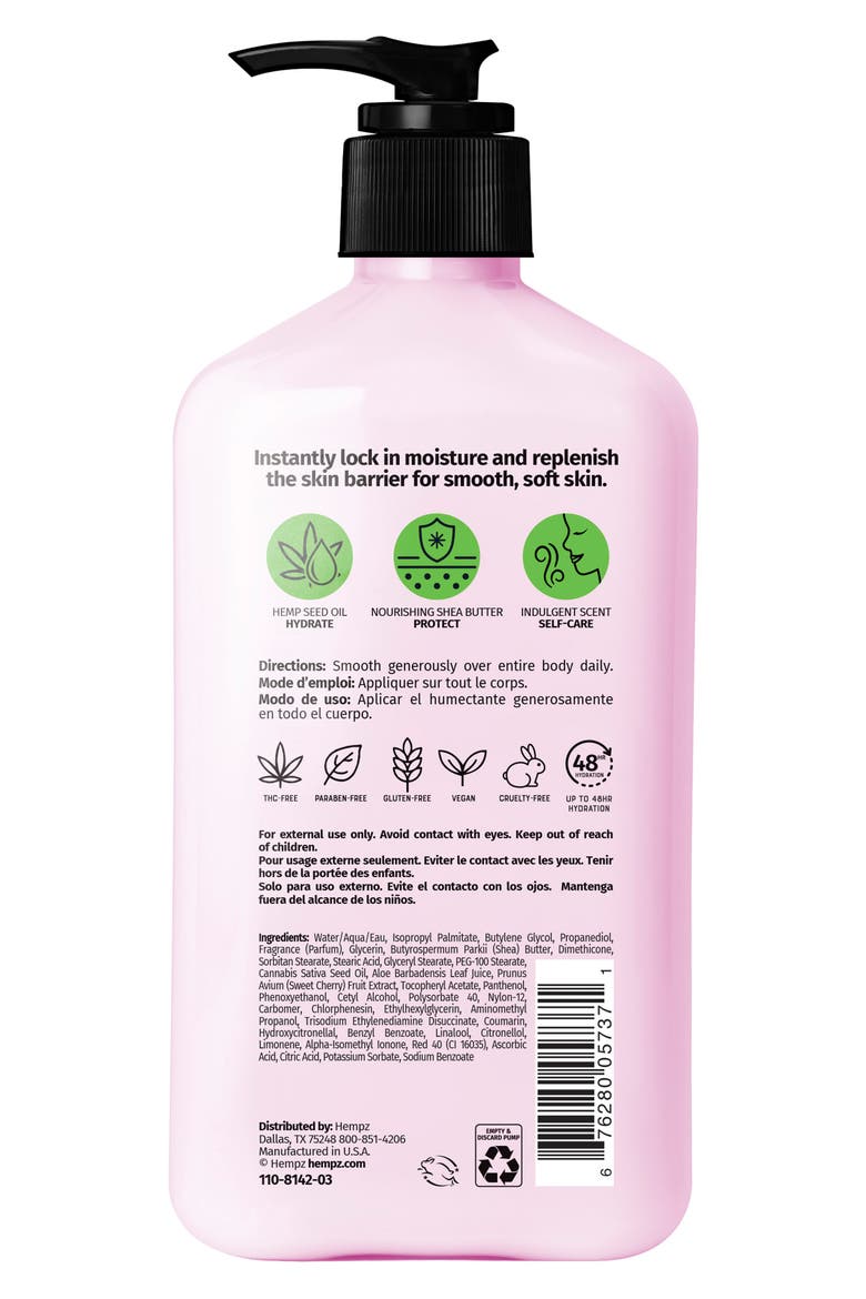 Dark Red Cherries Body Moisturizer, Alternate, color, NO COLOR