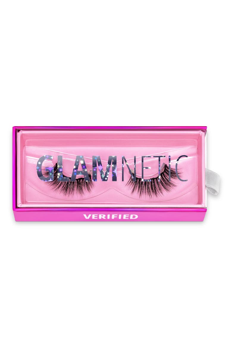 Verified Magnetic False Eyelashes, Main, color, BLACK