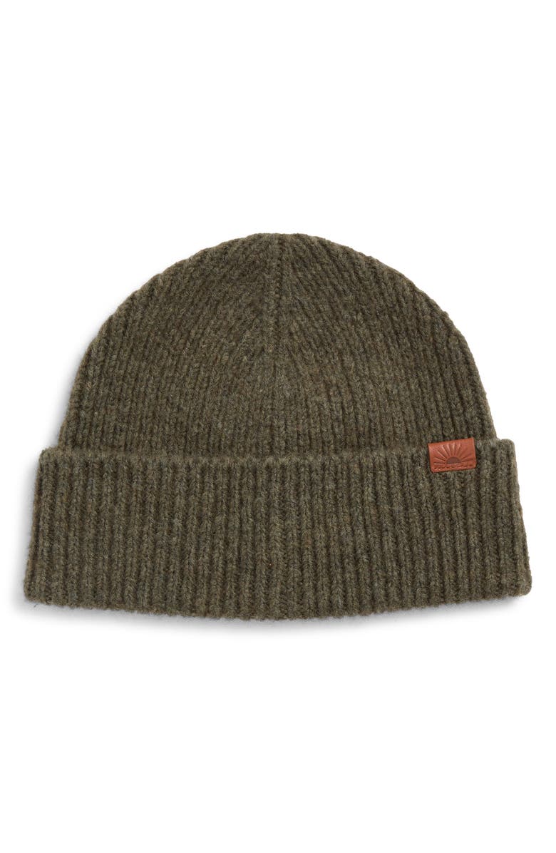 Faherty Wool & Cashmere Blend Watch Cap, Main, color, Olive