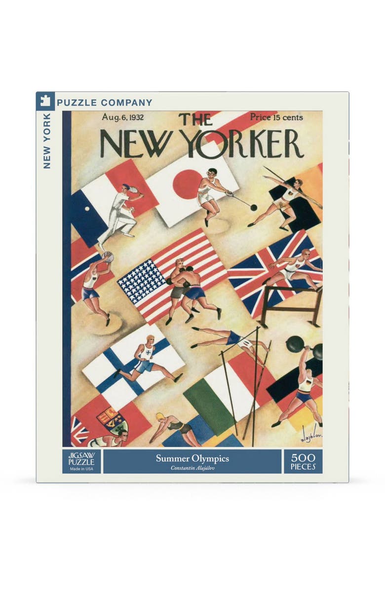 NEW YORK PUZZLE COMPANY Summer Olympics 500 Piece Puzzle, Main, color, 