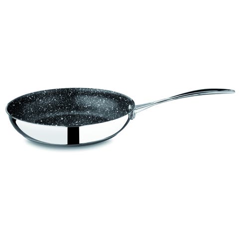 Glamour Diamond Non-Stick Frying Pan with Handle and Lid