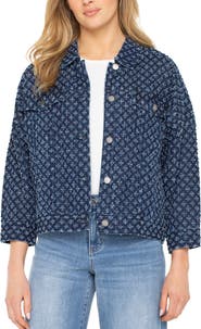 Liverpool Los Angeles Easy Crop Denim Trucker Jacket