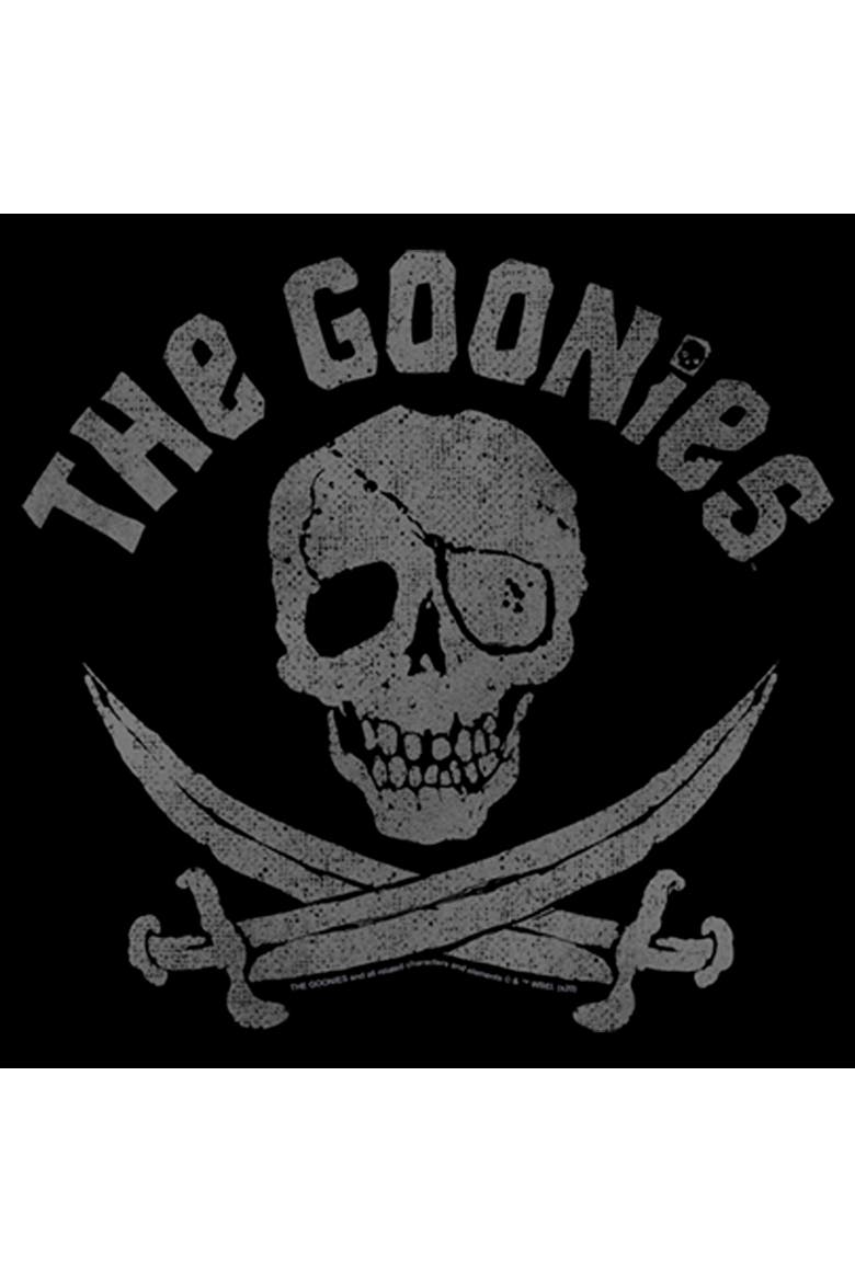 Men's The Goonies Cross Swords Logo Graphic T-Shirt, Alternate, color, Black