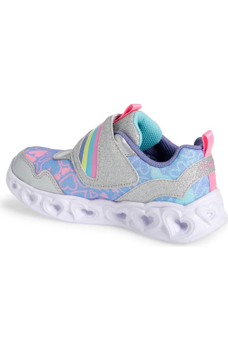 SKECHERS Heart Lights Light-Up Sneaker, Alternate, color,