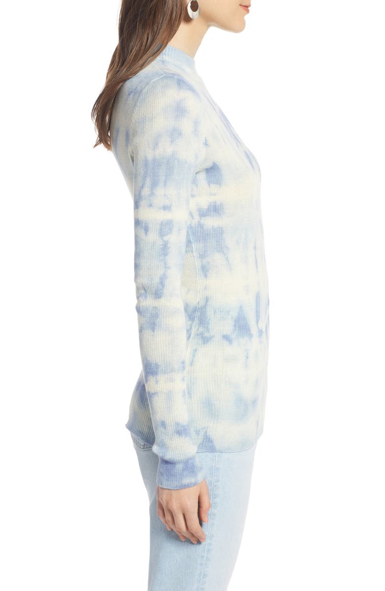 Something Navy Mock Neck Sweater, Alternate, color, 