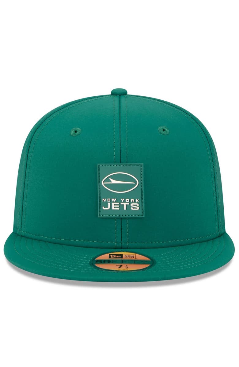 New Era Men's New Era Green New York Jets 2025 Sideline 59FIFTY Fitted Hat, Alternate, color, Green
