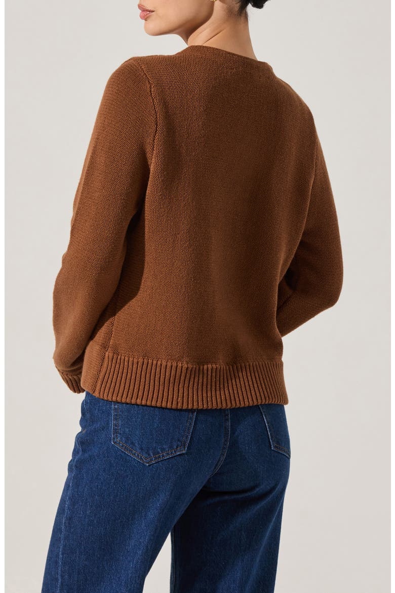 Merritt Cardigan, Alternate, color, BROWN