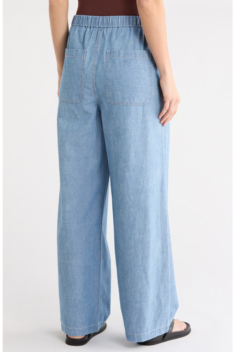 Sawyer Wide Leg Pants, Alternate, color, BOILER WASH