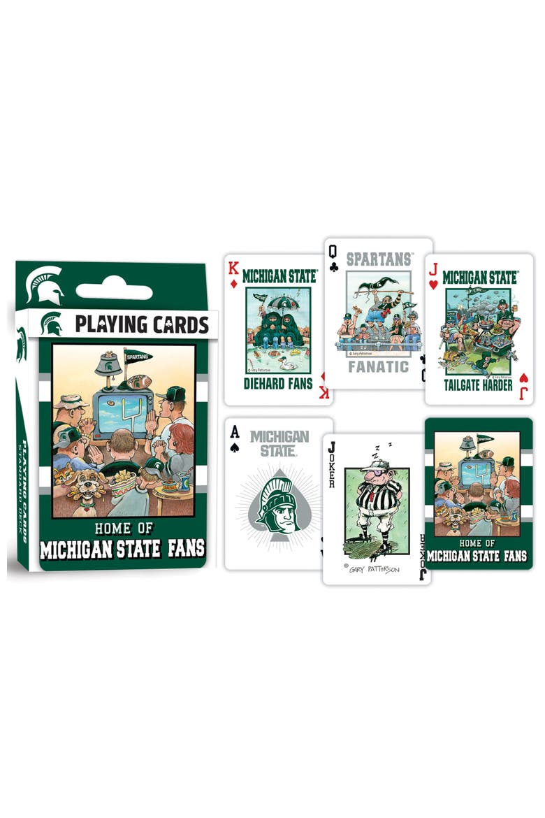 Michigan State Fan Deck Playing Cards, Alternate, color, Multicolor