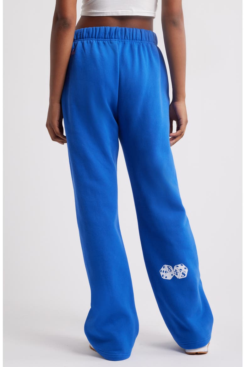 Playing with Fate Wide Leg Sweatpants, Alternate, color, BLUE