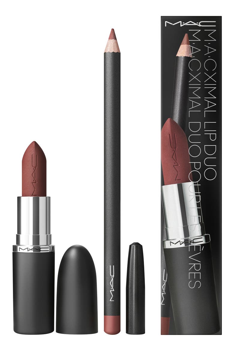 Matte Lipstick & Lip Liner Gift Set, Alternate, color, WHIRL