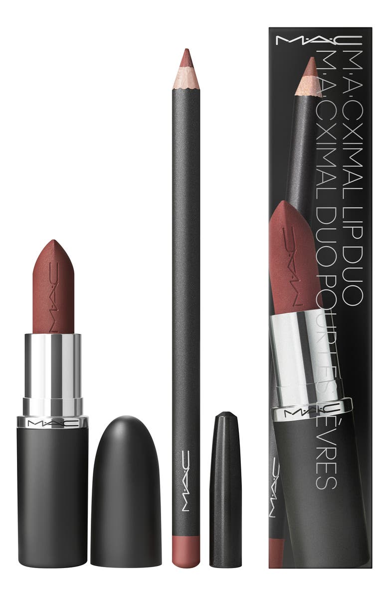 MAC Cosmetics Matte Lipstick & Lip Liner Gift Set, Alternate, color, Whirl