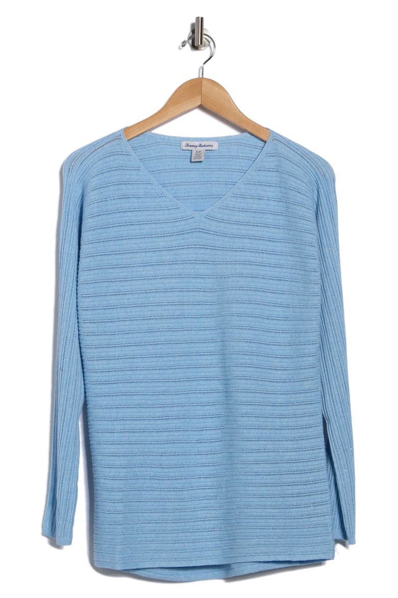 Jewel Bay Mini Sequin Sweater, Alternate, color, BLUE SKY