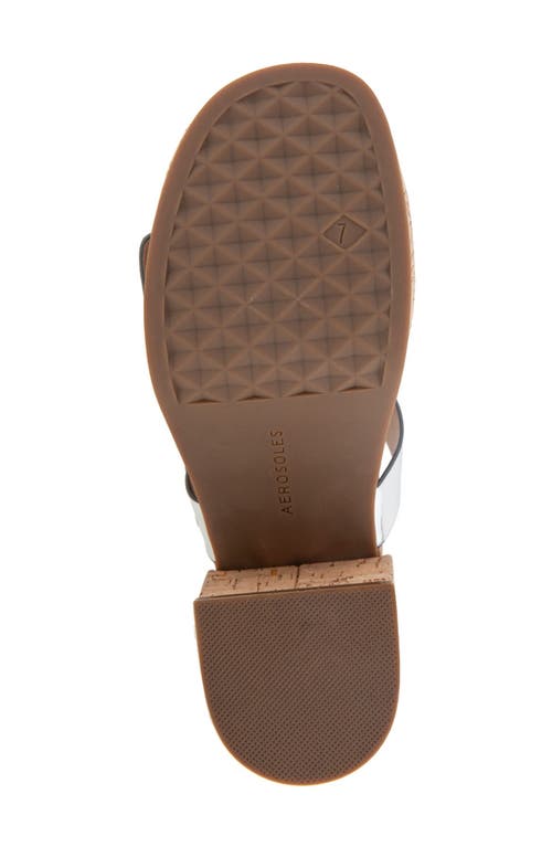 AEROSOLES AEROSOLES CHANCE PLATFORM SLIDE SANDAL