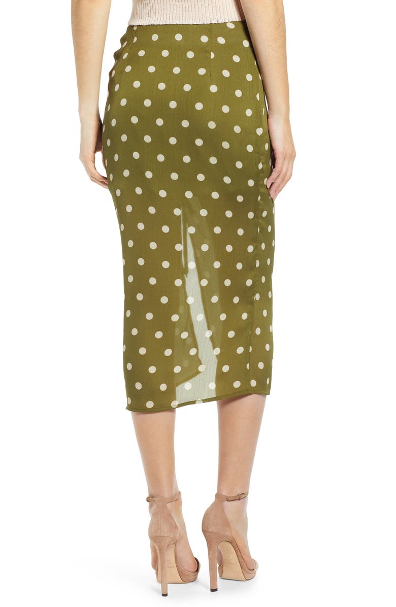 CHRISELLE LIM COLLECTION Chriselle Lim Ren Ruched Skirt, Alternate, color, 