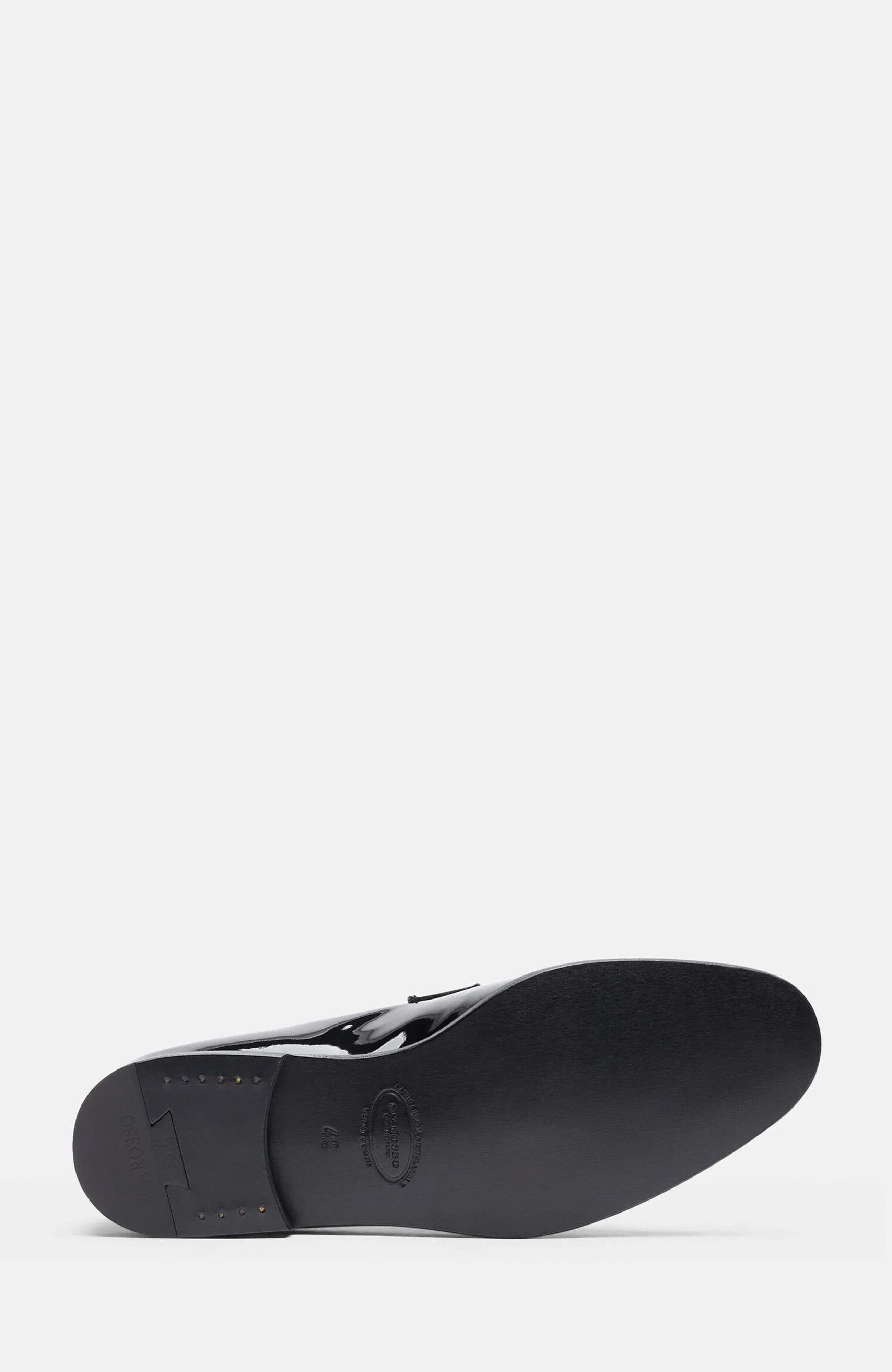 SCAROSSO Marzio Loafers, Alternate, color, Black - Patent Leather