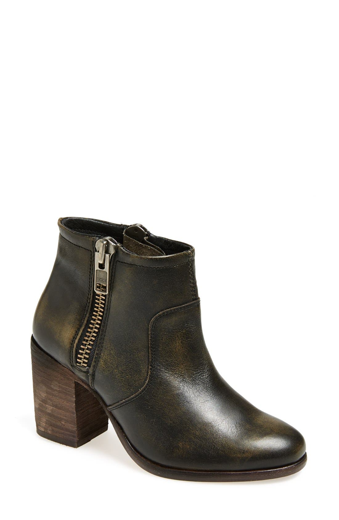 'Ada' Bootie, Main, color, BLACK