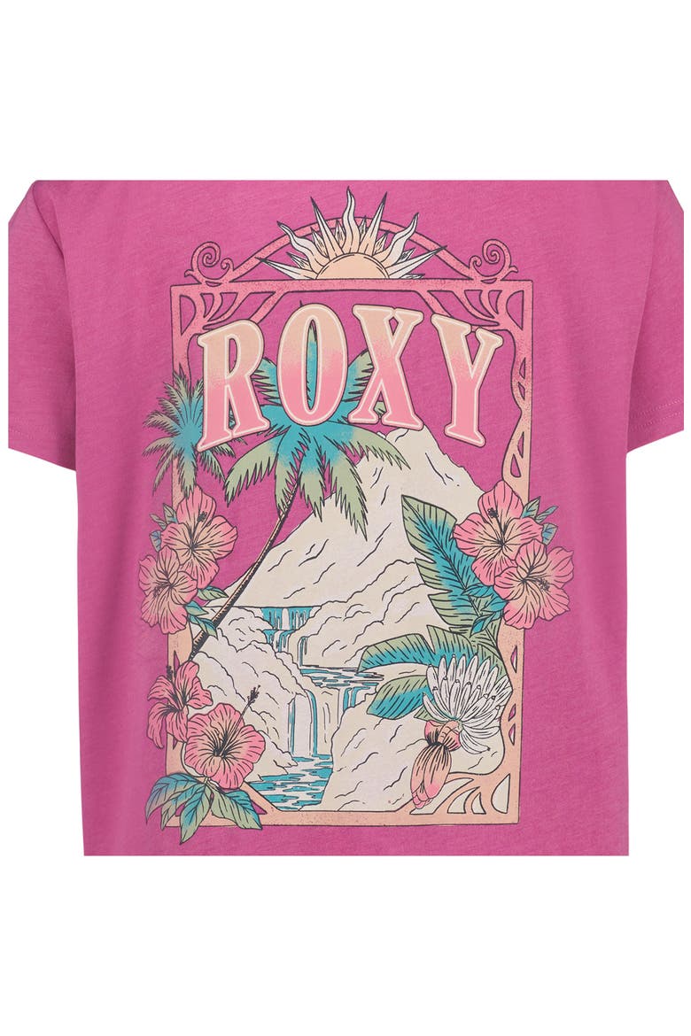 Kids' Peak Blossom Graphic T-Shirt, Alternate, color, PURPLE ORCHID HEATHER