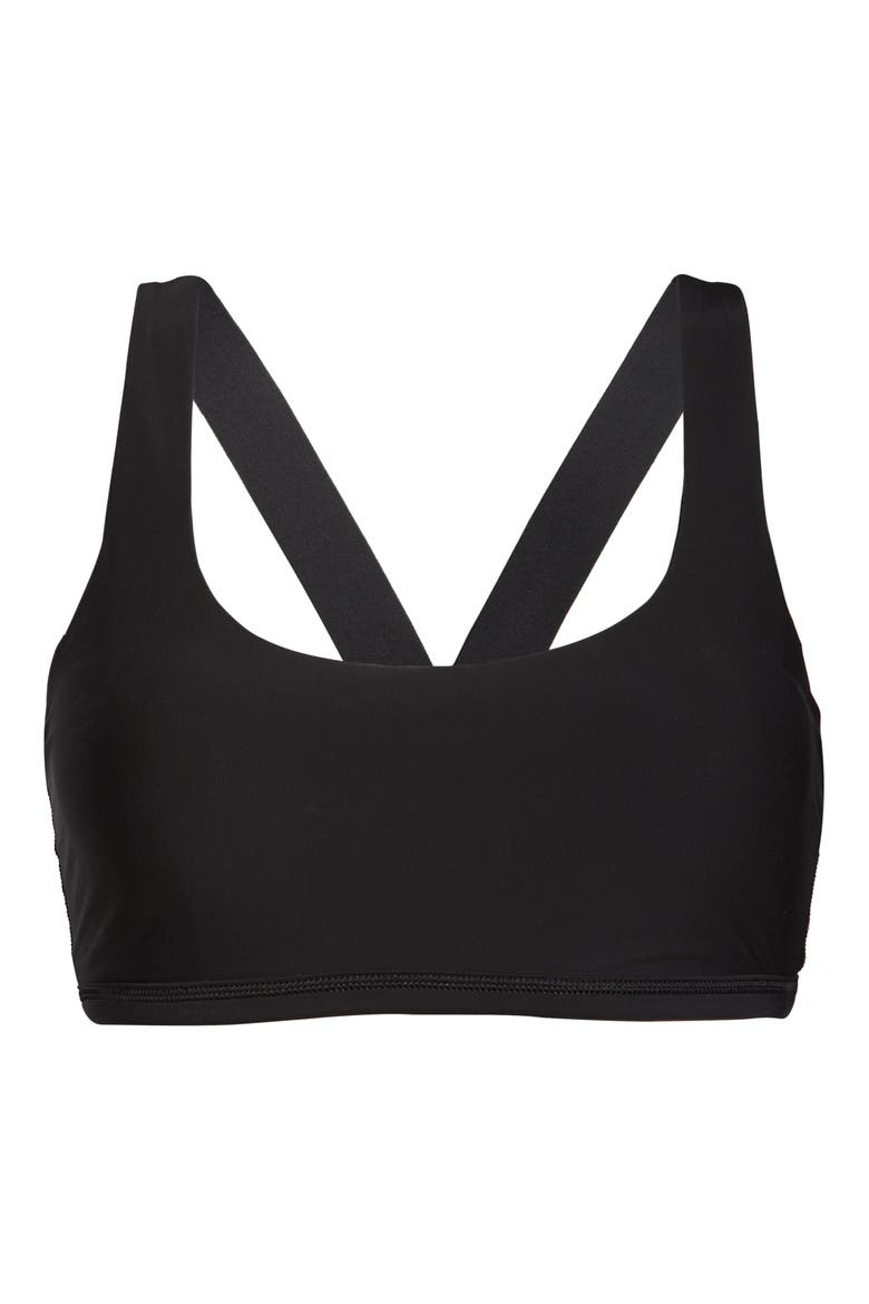 Low Impact Sports Bra, Alternate, color, BLACK