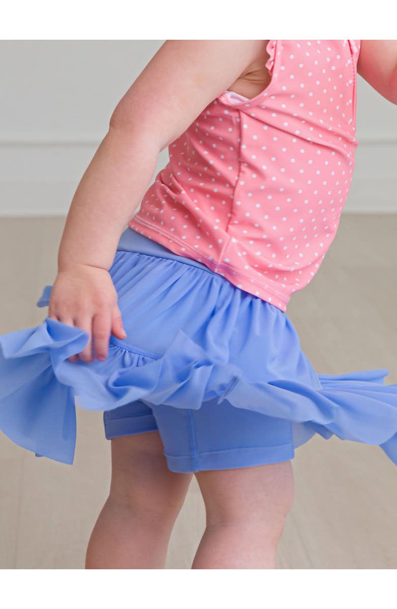 RuffleButts Girls UPF50+ Active Tulle Skort, Alternate, color, 
