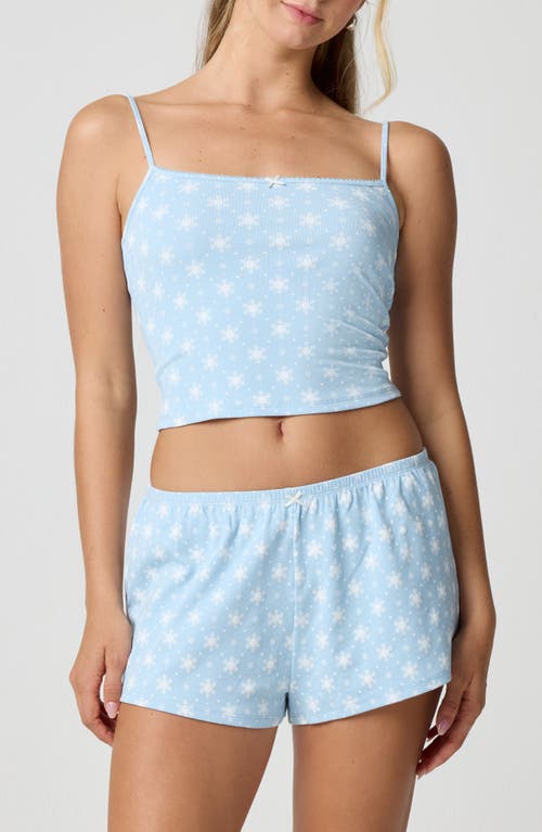 Florence By Mills Cotton Blend Pajamas In Blue