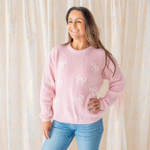 Sweet Wink Sweater In Pink