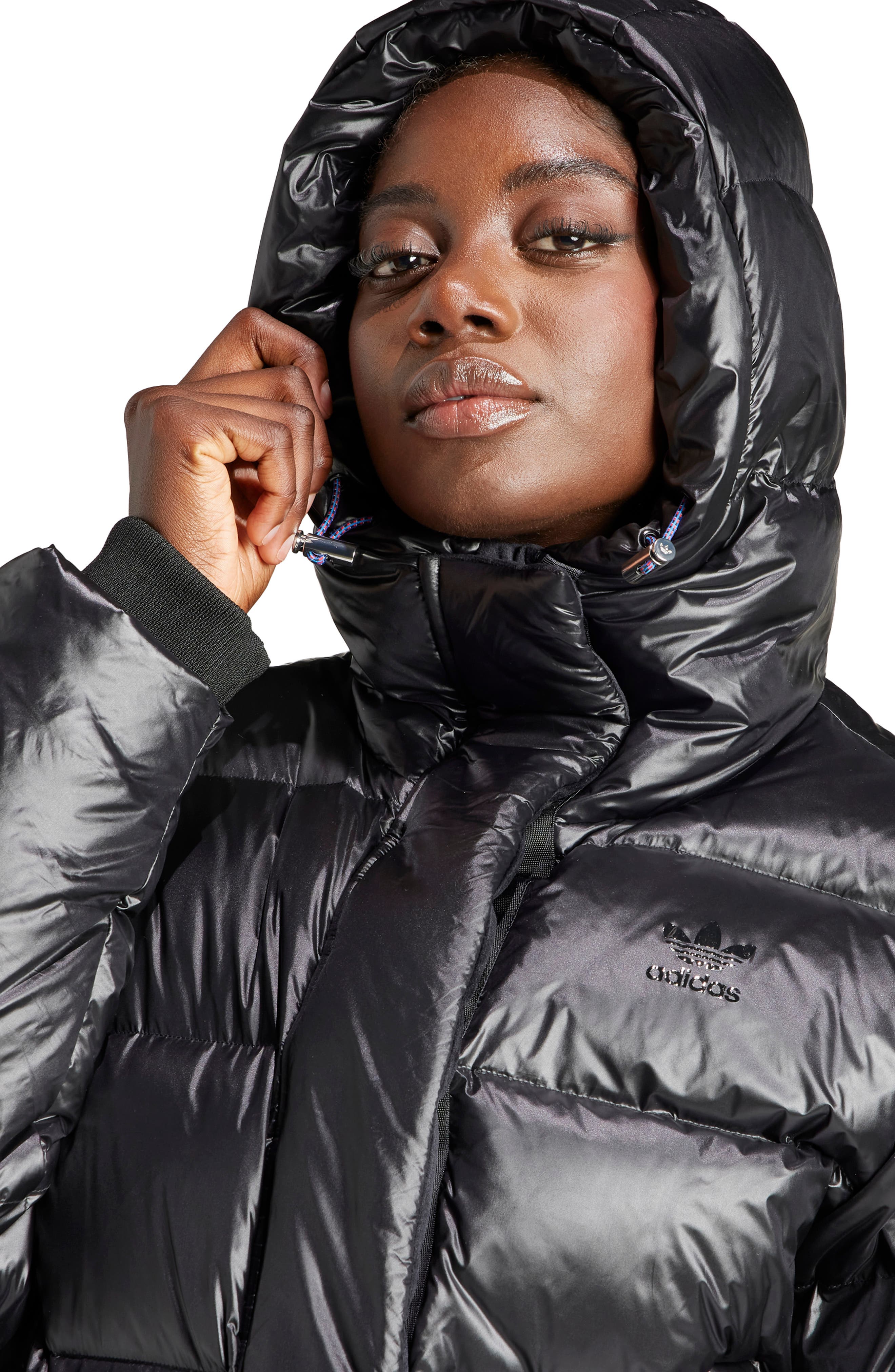 adidas crop puffer jacket